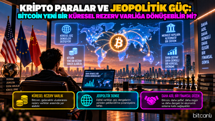 Kripto Paralar ve Jeopolitik Güç: Bitcoin Yeni Bir Küresel Rezerv Varlığa Dönüşebilir mi?